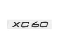 Insignia del Logotipo del alerón Trasero del Maletero del Coche Pegatina para Coche para Volvo,Black-XC60