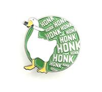 Insignia del Pin del esmalte del metal del HONK del HONK del ganso de la travesura