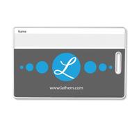 Insignia del sistema Lathem Payclock Express - Paquete de 15 - Impresi n/mensaje PayClock - Forma rectangular - Blanco