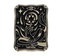 Insignia del tarot: El tonto, el mago, la suma sacerdotisa - Pin de solapa gótico, Normal, Metal no precioso