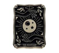 Insignia del tarot: El tonto, el mago, la suma sacerdotisa - Pin de solapa gótico, Normal, Metal no precioso
