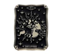 Insignia del tarot: El tonto, el mago, la suma sacerdotisa - Pin de solapa gótico, Normal, Metal no precioso