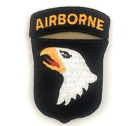 Insignia Depot Parche de color con cierre de gancho, 101st Airborne Division y Airborne Tab