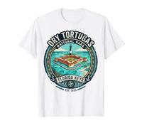 Insignia Dry Tortugas National Park Florida Keys Fort Jefferson Camiseta