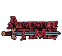 Insignia esmaltada con el logotipo de Adventure Time Sword Come Along With Me de Jake Finn de dibujos animados de serie de televisión de 4 cm, 1.6 Inches, Esmalte, Esmalte