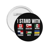 Insignia "Make America Kind Again" (Hagamos que Estados Unidos vuelva a ser amable) para sombreros, mochilas y ropa (1 unidad)