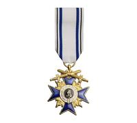 Insignia militar, broche, Pin, Orden de las coronas bávaras, medallas, medallas militares, Pines de Solapa, insignias, regalo conmemorativo de coleccionista, insignia decorativa, talla única, como se