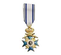 Insignia militar, broche, Pin, Orden de las coronas bávaras, medallas, medallas militares, Pines de Solapa, insignias, regalo conmemorativo de coleccionista, insignia decorativa, talla única, como se