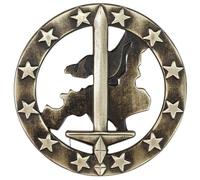 Insignia original del ejército alemán para boina de BW (Eurokorps)