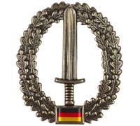 Insignia original del ejército alemán para boina de BW para boina de metal (comando de fuerzas especiales)