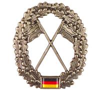 Insignia original del ejército alemán para boina de BW para boina de metal (ejército de reconocimiento del ejército)