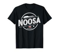 Insignia panorámica de City Travel Australia, Noosa Australia Camiseta