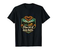 Insignia Pine Lot of Love Here Camping Mountain Camiseta