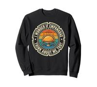 Insignia Retro I Wonder If Empanadas Think About Me Food Sudadera