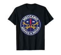 Insignia Retro Meccano Model Car Service & Repair Camiseta