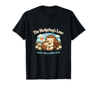 Insignia The Hedgehogs Law Never Skip Cuddle Time Camiseta