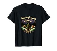 Insignia Trail Magic Is Real Camping Mountain Camiseta