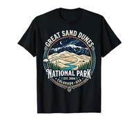 Insignia Vintage del Parque Nacional Great Sand Dunes de Colorado Camiseta