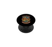 Insignia Vintage Retro del Desierto del Parque Nacional Big Bend de Río Grande PopSockets PopGrip Adhesivo