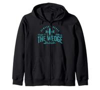 Insignia Vintage The Wedge Best Surf Spot Newport Beach Sudadera con Capucha