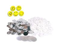 Insignias de 58mm, Pin en blanco, 100 Uds., fabricante botones, piezas plástico, suministros for máquina fabricación, conjunto insignias DIY ，Kit de manualidades