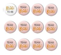 Insignias de accesorios de fiesta nupcial para novia/damas de honor, accesorios de ropa para ensayo de boda y despedida de soltera, evento de despedida de soltera, One Size, Como se describe