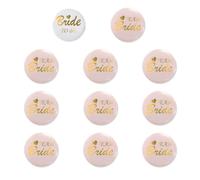 Insignias de accesorios de fiesta nupcial para novia/damas de honor, accesorios de ropa para ensayo de boda y despedida de soltera, evento de despedida de soltera, talla única, como se describe