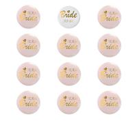 Insignias de accesorios de fiesta nupcial para novia/damas de honor, accesorios de ropa para ensayo de boda y despedida de soltera, evento de despedida de soltera, talla única, como se describe