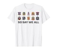 Insignias de Battlestar Galactica So Say We All Camiseta