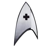 Insignias de Star Trek-Insignia de Quantum Mechanix Abysse Corp_BIJQMX004: médico, multicolor