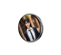 Insignias digitales electrónicas con control táctil para mochila, bolsa, ropa, clip personalizable para regalo/foto/vídeo, pin LED personalizable de animes, talla única, como se describe