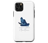 INSOCIABLE Y TACITURNA Jane Austen Orgullo & Prejuicio Meme Carcasa para iPhone 11 Pro