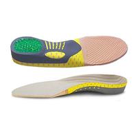 Insolas ortopédicas Orthotics Flat Foot Health Sole Pad para zapatos Insertar Arco Support Pad para Insoles de cuidado de pies de fascitis plantar (tamaño : S) (L)