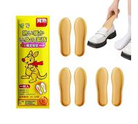 Insole Foot Warmers | 5 pares térmicos transpirables Insertos, Insole Foot Warmer For Men The Elderly Hiking Walking Working Running Winter Camping Ski Outdoor Cold Weather Office Use, Support For D