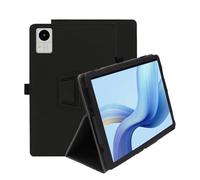 INSOLKIDON Compatible con Acer A410 10.1- Inch Tablet Funda Protectora de Cuero Bumper Protección Carcasa con Soporte Función, Auto-Sueño/Activación Funda Plegable (Negro)