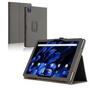 INSOLKIDON Compatible con DOO-GEE T30 Pro 11 Inch 2023 Tablet Funda Protectora de Cuero Bumper Protección Carcasa con Soporte Función, Auto-Sueño/Activación Funda Plegable