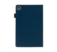 INSOLKIDON Compatible con DOO-GEE T40 Pro 12-Inch Tablet Funda Protectora de Cuero Bumper Protección Carcasa con Soporte Función, Auto-Sueño/Activación Funda Plegable (Azul Oscuro)