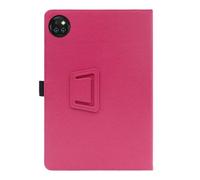 INSOLKIDON Compatible con DOOGEE T10W 10-Inch Tablet Funda Protectora de Cuero Bumper Protección Carcasa con Soporte Función, Auto-Sueño/Activación Funda Plegable (Rosa)