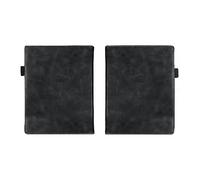 INSOLKIDON Compatible con Pocketbook inkpad 4 7.8 Inch Tablet Funda Protectora de Cuero Bumper Protección Carcasa con Soporte Función, Auto-Sueño/Activación Funda Plegable (Negro)