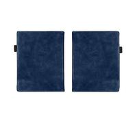 INSOLKIDON Compatible con Pocketbook inkpad 4 7.8 Inch Tablet Funda Protectora de Cuero Bumper Protección Carcasa con Soporte Función, Auto-Sueño/Activación Funda Plegable (Azul Oscuro)
