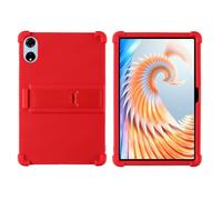 INSOLKIDON Compatible para Blackview Mega 3 12.1 Inch Tablet Funda Protectora de Cuero Bumper Protección Carcasa con Soporte Función (Rojo)