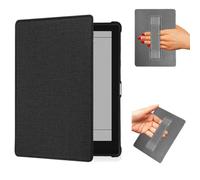 INSOLKIDON Compatible para Boox Go 6 (Gen II)/Boox Go 6 6 Inch Tablet Funda Protectora de Cuero Bumper Protección Carcasa Auto-Sueño/Activación Funda Plegable (Negro)