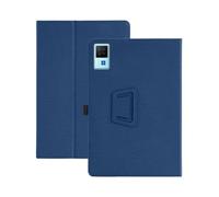 INSOLKIDON Compatible para DOOGEE U13 13 Inch Tablet Funda Protectora de Cuero Bumper Protección Carcasa con Soporte Función, Auto-Sueño/Activación Funda Plegable (Azul)