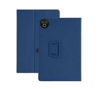 INSOLKIDON Compatible para HiGrace KB1004 10.4 Inch Tablet Funda Protectora de Cuero Bumper Protección A Prueba de caídas Carcasa con Soporte Función, Auto Sueño Activación (Azul)