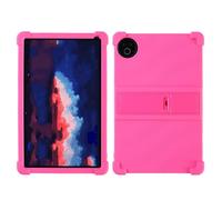 INSOLKIDON Compatible para Laptok KB1001 2026 10 Inch Tablet Funda Protectora de Cuero Bumper Protección Carcasa con Soporte Función Funda Cobertura Total a Prueba de caídas (Rosa)