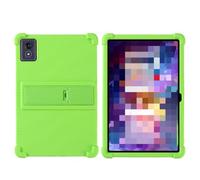 INSOLKIDON Compatible para Lenovo ThinkTab 11S TB838 Tablet Funda Protectora de Silicona Bumper Protección Carcasa con Soporte Función Funda Protectora con Cobertura Prueba de caídas (Verde)
