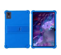 INSOLKIDON Compatible para Lenovo ThinkTab 11S TB838 Tablet Funda Protectora de Silicona Bumper Protección Carcasa con Soporte Función Funda Protectora con Cobertura Prueba de caídas (Azul)
