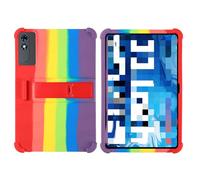 INSOLKIDON Compatible para QDDQ P90 13.4 Inch 2026 Tablet Funda Protectora de Cuero Bumper Protección Carcasa con Soporte Función Funda Protectora con Cobertura Total a Prueba de caídas (Colorido)