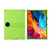 INSOLKIDON Compatible para TCL NXTPAPER 14 14.3 Inch Tablet Funda Protectora de Cuero Bumper Protección Carcasa con Soporte Función (Verde)