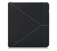 INSOLKIDON Compatible para Tolino Vision Color Colour Ereader Tablet Funda Protectora de Cuero Bumper Protección Carcasa con Soporte Función, Auto-Sueño/Activación Funda (Negro)